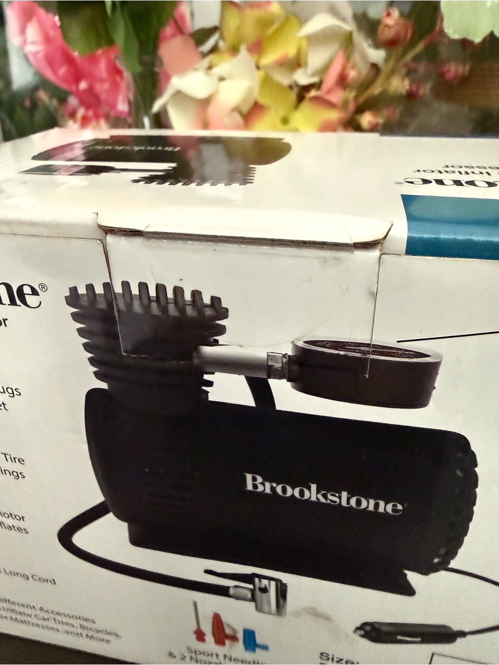 🆕🚙 BROOKSTONE AUTOMOTIVE TIRE INFLATOR MINI AIR COMPRESSOR. BRAND NEW IN BOX. - Picture 6 of 6